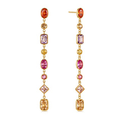 HANABI earrings - gold plated