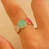 CANDY. ring met gekleurde spiralen