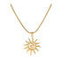 TAIYO. sun necklace