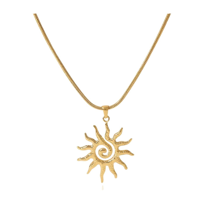 TAIYO necklace - gold tone